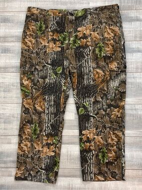 Vintage Commander Cargo Pants 2XL Short Camo TreBark Lynch SuperFlauge USA 90s